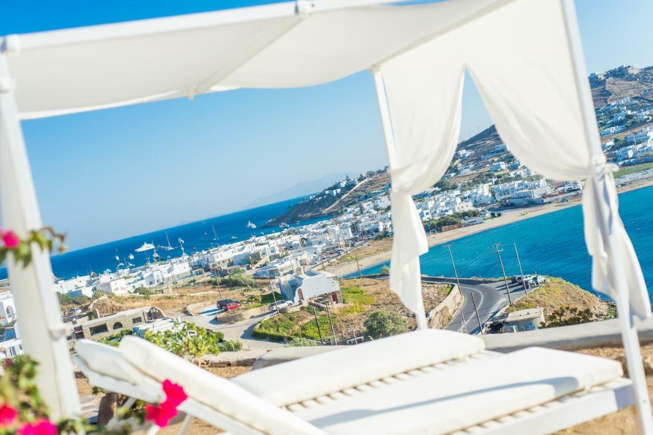 The Corfos Hills House Vila Mykonos Town Exterior foto