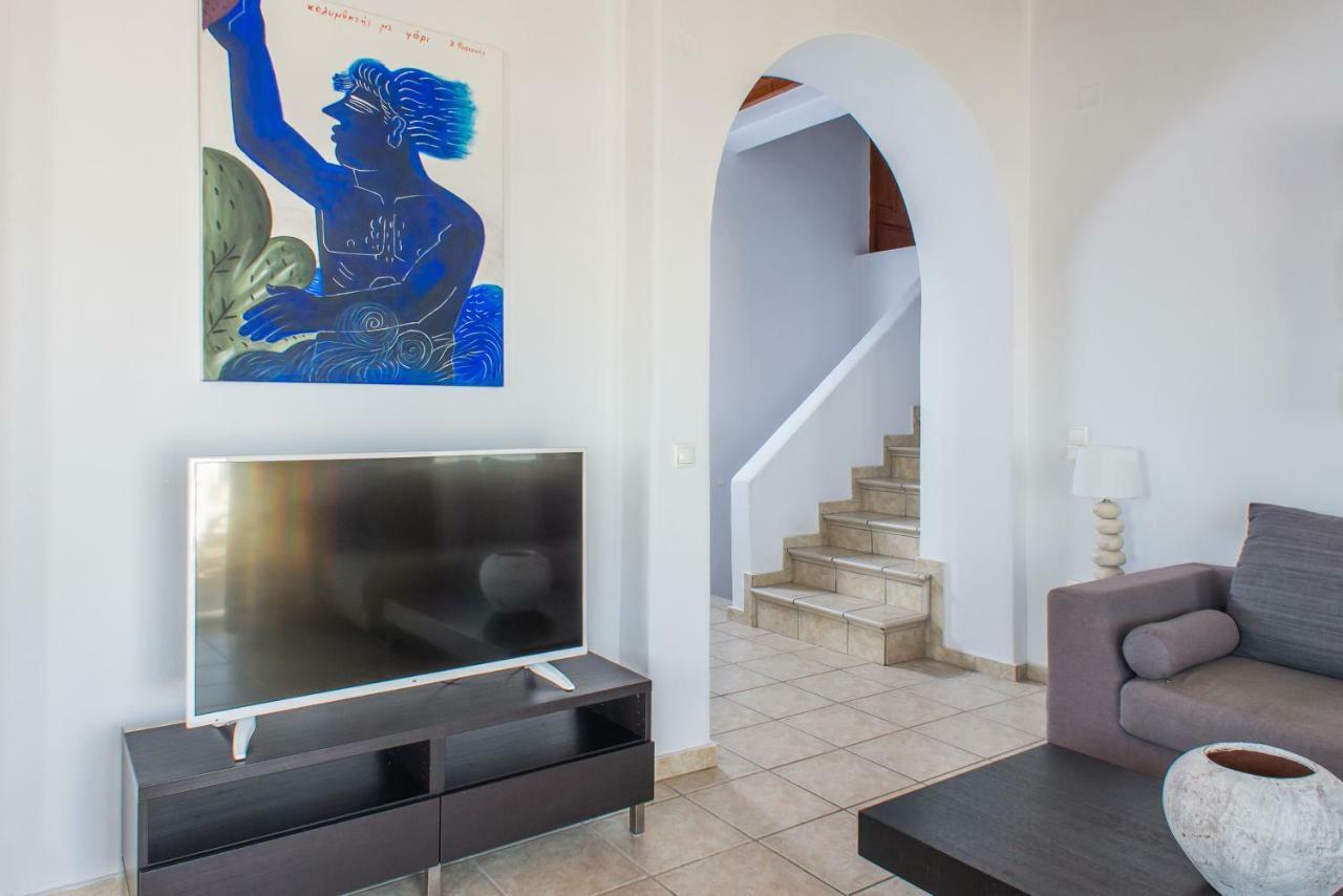 The Corfos Hills House Vila Mykonos Town Exterior foto